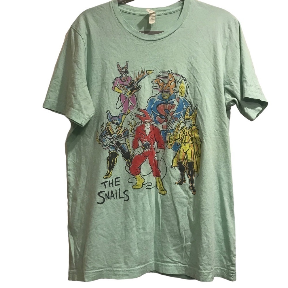 The Snails Band Tee Graphic Artistic L Unisex